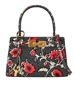 Petite Lee Radziwill High Frequency, Leather, Black/White/Red, MIC, S/DB,